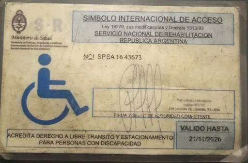 certificado de discapacidad